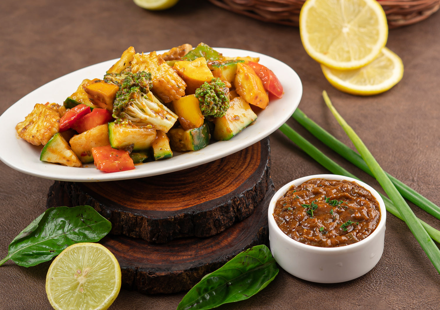 Thai Lime & Basil Stir Fry Vegetables