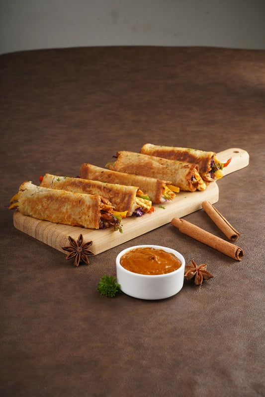 Tandoori Bread Roll with NONG BBQ Mustard Mayo