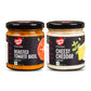 Cheesy Cheddar - 170g  + Roasted Tomato Basil Sauce 170g Combo (Pack of 2)