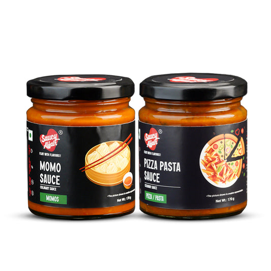 Momo Sauce + Pizza Pasta Sauce - Combo of 2