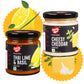 Thai Lime & Basil Sauce - 185g + Cheesy Cheddar Sauce - 170g Combo (Pack of 2)